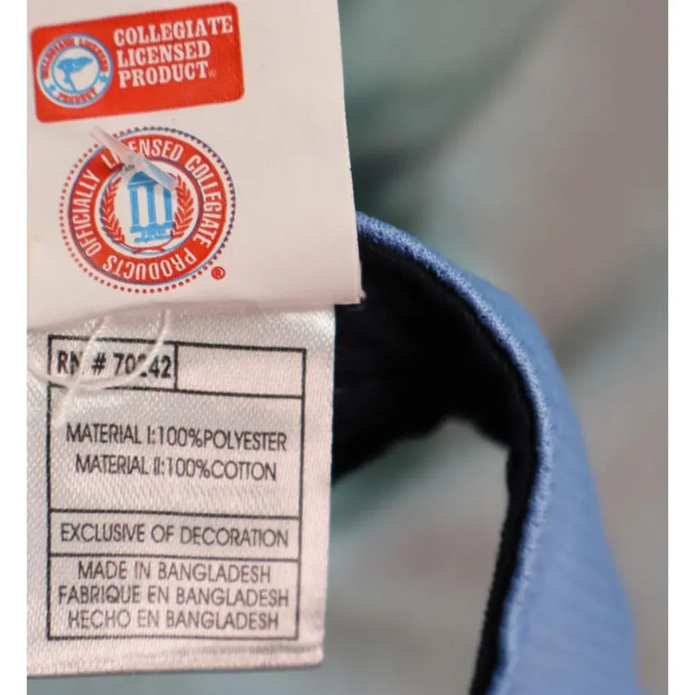 UNC Tarheels Visor Hat NWT New Cap Strap Collegiate Headwear - Picture 10 of 11